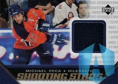 2005-06 Upper Deck Shooting Stars Jersey Michael Peca #S-MP Oilers